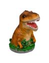Tirelire Dinosaure en Céramique - Dimensions : 10 x 10 x 14 cm - Couleurs Disponibles : Marron ou Vert