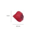 Lot de 100 Pétales de roses rouges en tissu
