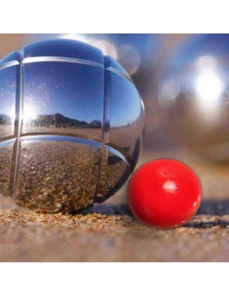 Lot de 3 Cochonnets Fluo Pétanque - Couleurs : Rouge, Jaune, Vert