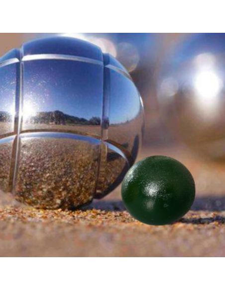 Lot de 3 Cochonnets Pétanque - Couleurs : Rouge, Jaune, Noir