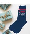 Coffret Chaussettes et Porte-clé " Mec plus Ultra"