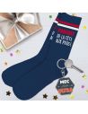 Coffret Chaussettes et Porte-clé " Mec plus Ultra"