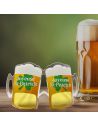 Lunettes Bière Saint Patrick - Dimensions : 16,5 x 10 x 3 cm
