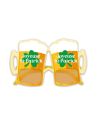 Lunettes Bière Saint Patrick - Dimensions : 16,5 x 10 x 3 cm