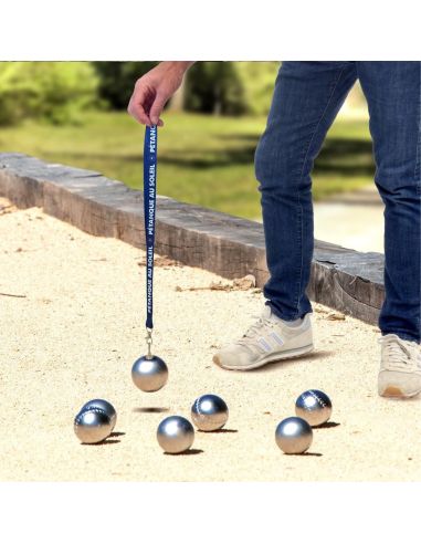 Ramasse Boule de Pétanque Aimanté " Pétanque au Soleil "