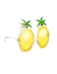 Lunettes ananas - Couleurs : Jaune et Vert