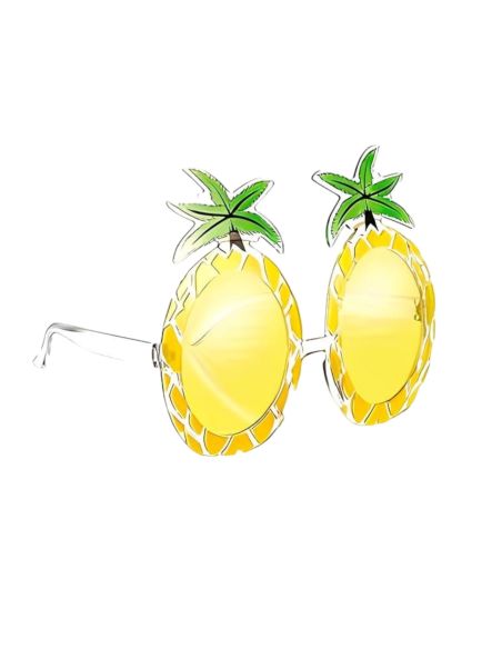Lunettes ananas - Couleurs : Jaune et Vert