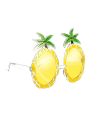 Lunettes ananas - Couleurs : Jaune et Vert