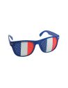 Lunettes Verres Tricolores Micro-percées - Bleu, Blanc, Rouge - Taille Unique