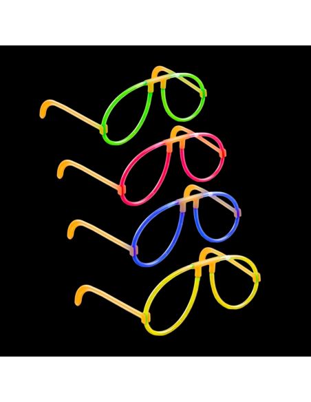 Lunettes Bâton Lumineux Fluorescentes - Couleur Aléatoire