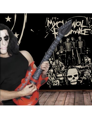 Guitare gonflable Rock 'n' roll - Dimensions : 90 cm
