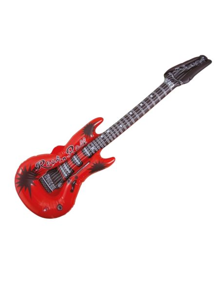 Guitare gonflable Rock 'n' roll - Dimensions : 90 cm