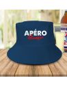 Chapeau Bob "Apéro Pétanque" - Taille Ajustable