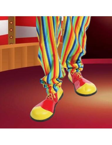Chaussures de clown - Rouges et Jaunes