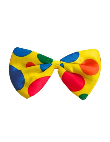 Noeud Papillon Géant de Clown - Dimension 23 x 15 cm