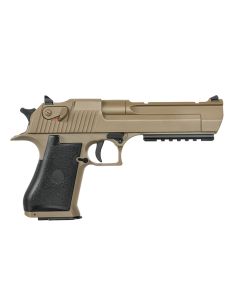 Réplique airsoft CM121S Lipo et Mosfet style Desert Eagle Tan Cyma 2