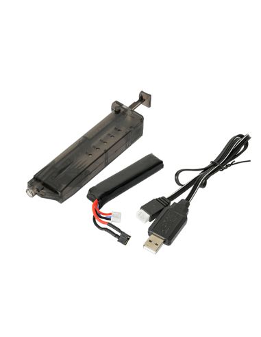 Réplique airsoft CM121S Lipo et Mosfet style Desert Eagle Tan Cyma