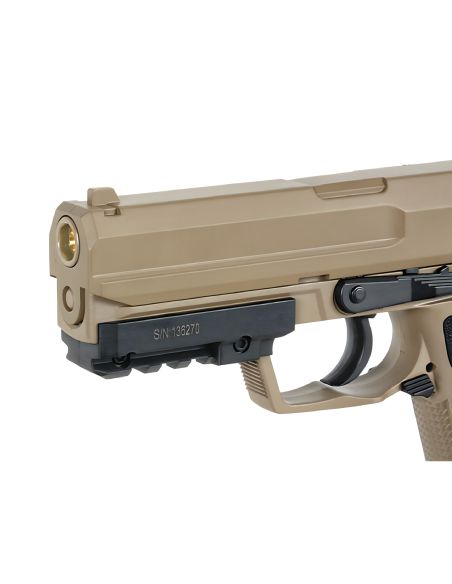 Pack airsoft CM125S Tan Style USP 45 AEP Lipo Tan Électrique (Cyma)