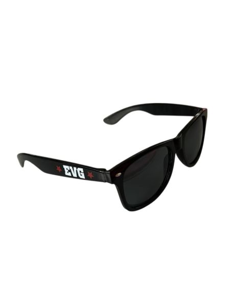 Paire de Lunettes Soleil en Plastique EVG Adulte - Couleur : Noire