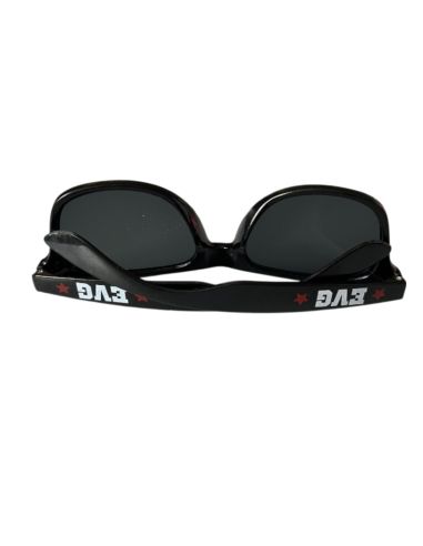 Paire de Lunettes Soleil en Plastique EVG Adulte - Couleur : Noire