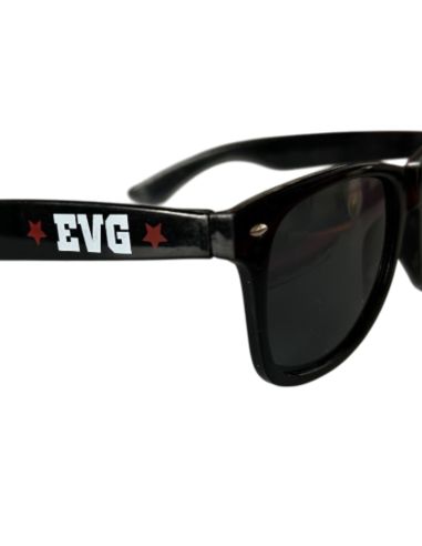 Paire de Lunettes Soleil en Plastique EVG Adulte - Couleur : Noire