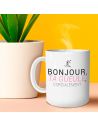 Mug humoristique “Bonjour, ta gueule, cordialement” – Tasse en céramique 300 ml
