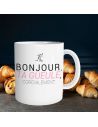 Mug humoristique “Bonjour, ta gueule, cordialement” – Tasse en céramique 300 ml
