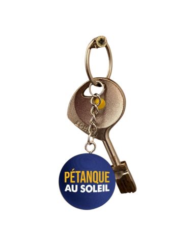 Porte-clés Cochonnet Pétanque Club