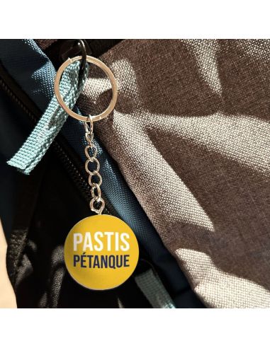 Porte-clés Cochonnet Pétanque Club