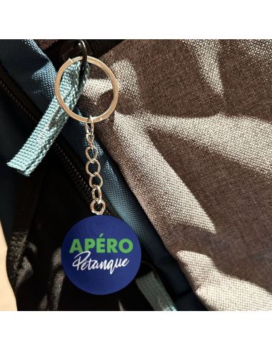 Porte-clés Cochonnet Pétanque Club