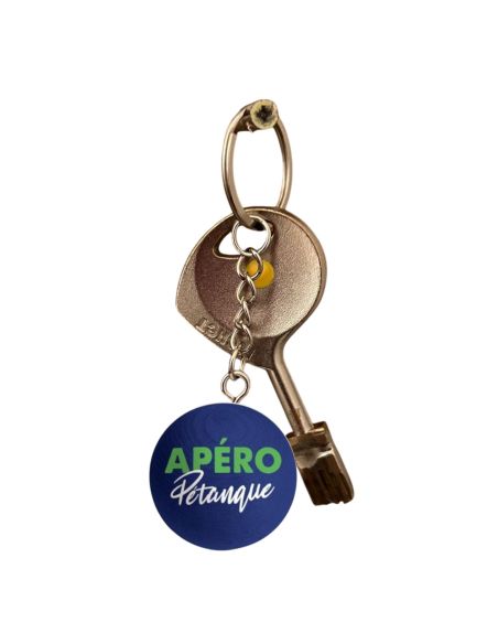 Porte-clés Cochonnet Pétanque Club