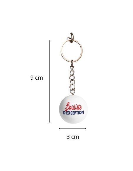 Porte-clés Cochonnet Pétanque Club