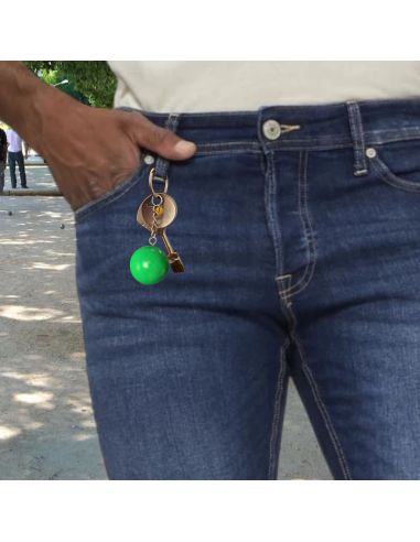 Porte-clés Cochonnet Pétanque Club
