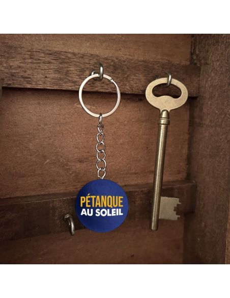 Porte-clés Cochonnet Pétanque Club