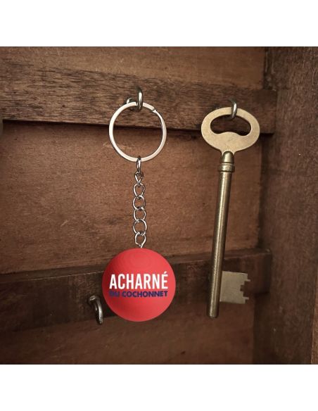 Porte-clés Cochonnet Pétanque Club