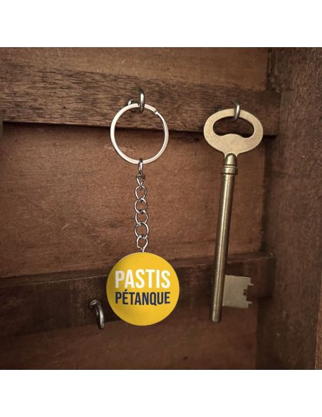 Porte-clés Cochonnet Pétanque Club