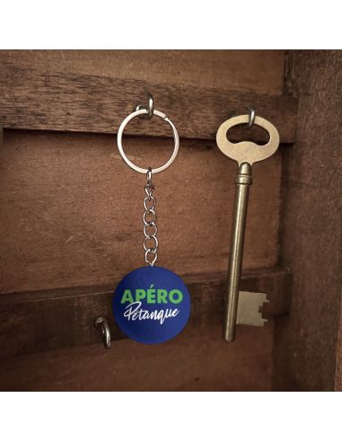 Porte-clés Cochonnet Pétanque Club