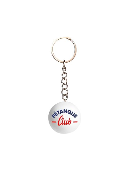 Porte-clés Cochonnet Pétanque Club