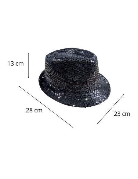 Chapeau brillant Tenue Disco