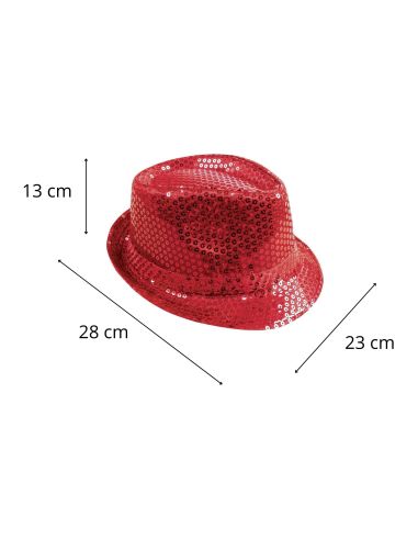 Chapeau brillant Tenue Disco
