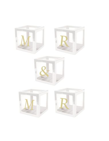 Stickers Lettres Dorées " Mr & Mme , Mr & Mr ou Mme & Mme"