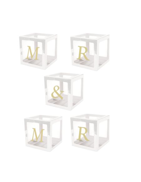 Stickers Lettres Dorées " Mr & Mme , Mr & Mr ou Mme & Mme"