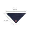 Foulard Supporter Equipe de France de Rugby - Couleurs : Bleu ou Rouge