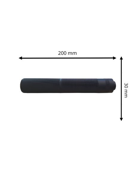 Silencieux 200x30mm Black (Cyma)