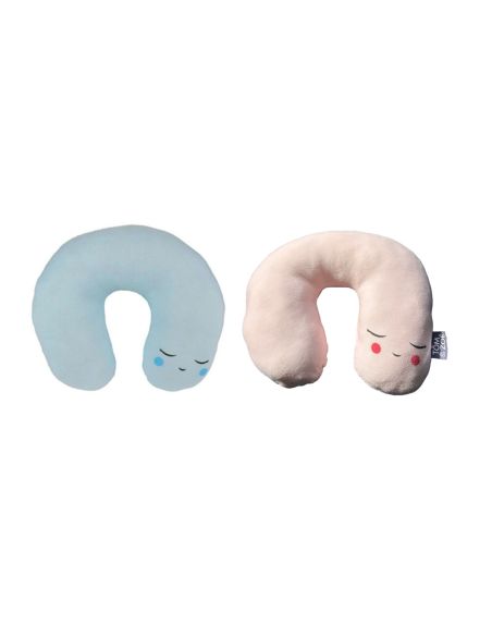 Coussin de Nuque Pour Bébé - 2 Couleurs Disponibles - Dimensions : 23 x 20 cm