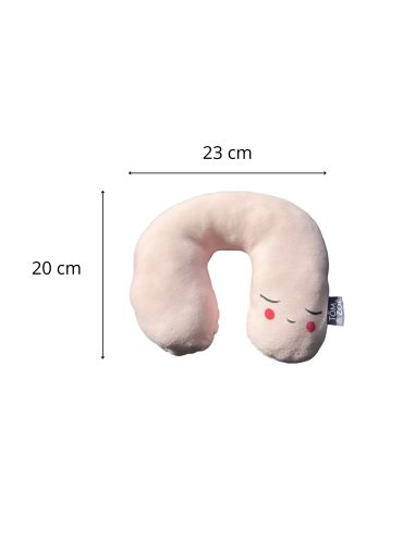 Coussin de Nuque Pour Bébé - 2 Couleurs Disponibles - Dimensions : 23 x 20 cm