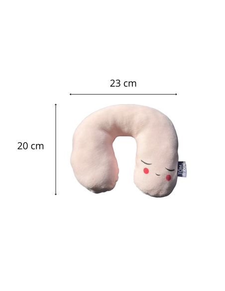 Coussin de Nuque Pour Bébé - 2 Couleurs Disponibles - Dimensions : 23 x 20 cm