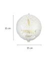 Ballon Métallique Rond "Communion" - Dimension : 35 cm