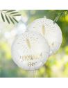 Ballon Métallique Rond "Communion" - Dimension : 35 cm