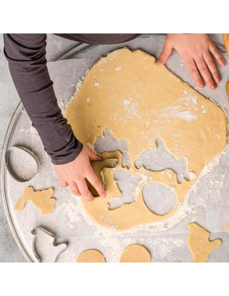 Lot de Quatre Emporte-pièces de Pâques en Inox